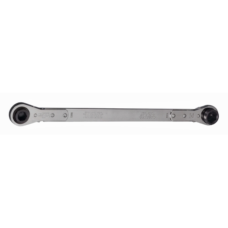 LANG TOOLS Ratcheting Serpentine Belt Wrench 15mm SH x 3/8" Male Square x 16mm SH x 1/2" Male Square 8586